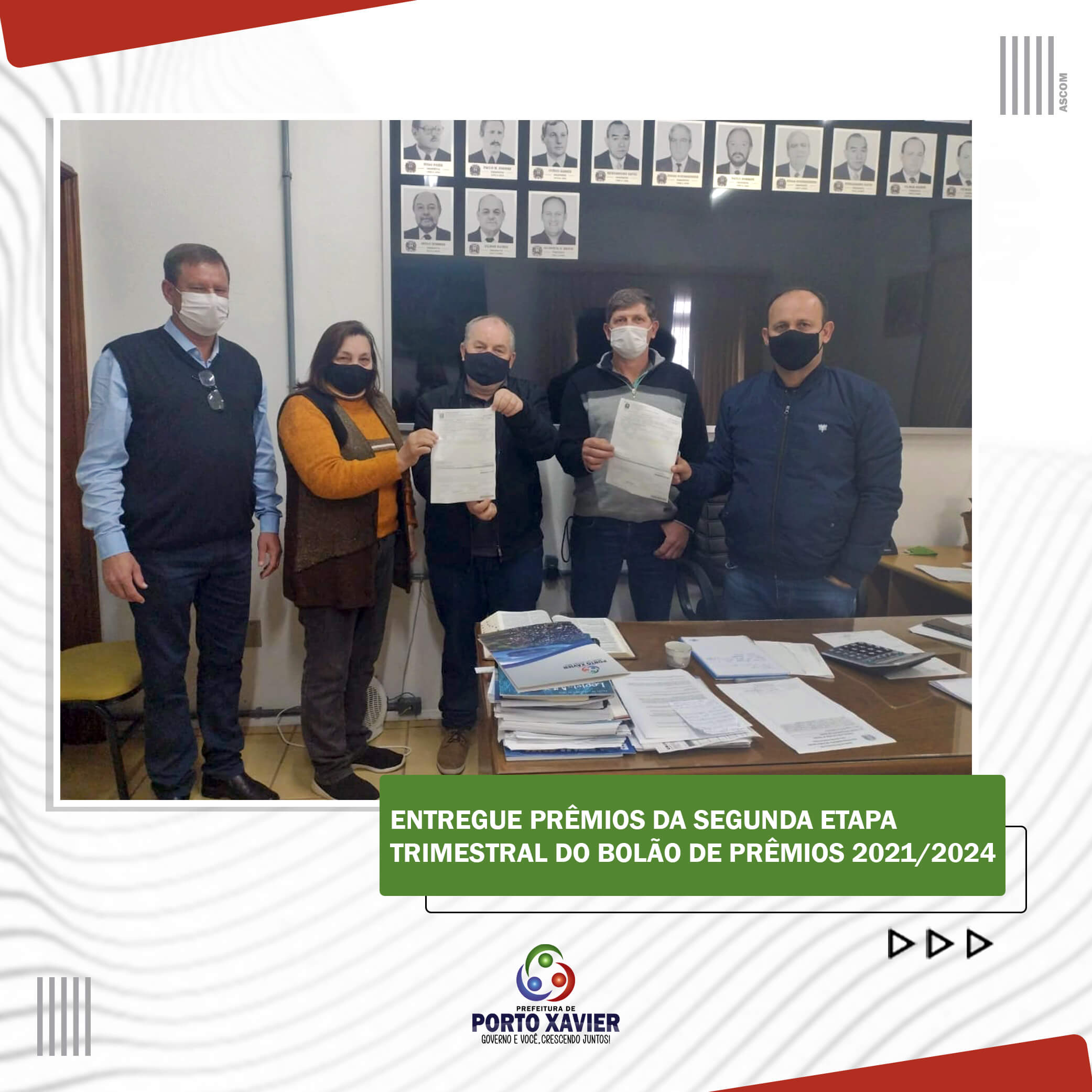 𝗘𝗡𝗧𝗥𝗘𝗚𝗨𝗘 𝗣𝗥𝗘̂𝗠𝗜𝗢𝗦 𝗗𝗔 𝗦𝗘𝗚𝗨𝗡𝗗𝗔 𝗘𝗧𝗔𝗣𝗔 𝗧𝗥𝗜𝗠𝗘𝗦𝗧𝗥𝗔𝗟 𝗗𝗢 𝗕𝗢𝗟𝗔̃𝗢 𝗗𝗘 𝗣𝗥𝗘̂𝗠𝗜𝗢𝗦 𝟮𝟬𝟮𝟭/𝟮𝟬𝟮𝟰